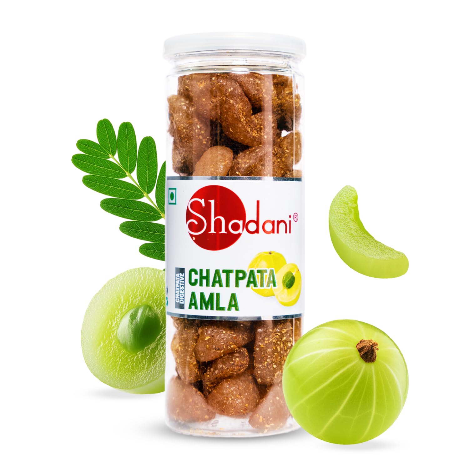 Shadani Chatpata Amla (200gm), Amla Fruit Snacks, Indian Gooseberry | Salty & Spicy Chatpati Amla Candy