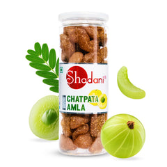 Shadani Chatpata Amla (200gm), Amla Fruit Snacks, Indian Gooseberry | Salty & Spicy Chatpati Amla Candy