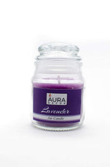 LAVENDER FRAGRANCE JAR CANDLE | PARAFFIN WAX PERFECT FOR ROMANTIC CANDLE LIGHTS