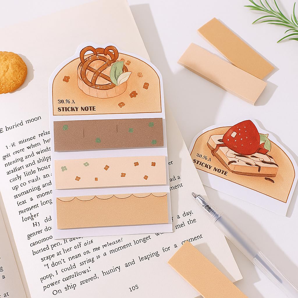 Sticky Notes Set 12 Designs - Ideal For Notes, Organization & Reminders | Pack Of 4