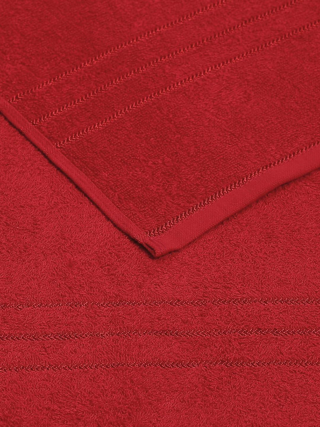 Monte Carlo Bath Towel 400 Gsm (Red)