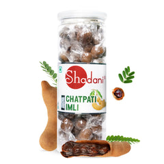 Shadani Chatpati Imli (140gm), Tangy Tamarind Candy-Toffee | Khatta Meetha Imli Goli | 90'S Candy
