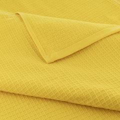 Casa Copenhagen Egyptian Cotton Exotic Hand Towel 400 Gsm (Wf Butter Yellow)- 2 Pcs