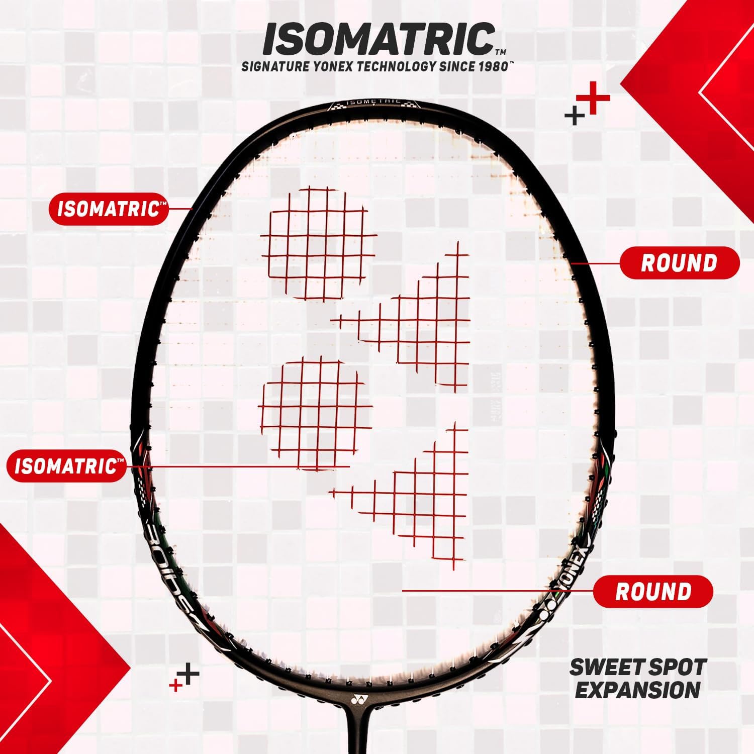 Yonex ASTROX LITE 37i Strung Graphite Badminton Racket For Intermediate Players | 30 Lbs Tension, 5u G4, Colour - Black