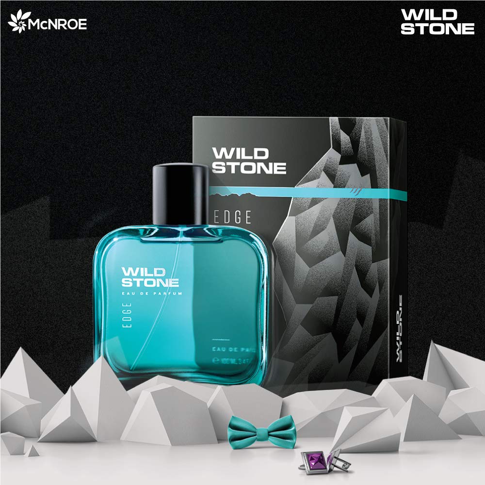 Wild Stone Edge Eau De Perfume Pack Of 3 For Men 300ml 10.1 Fl.oz. | Long Lasting Fragrance | Perfect Gift Set