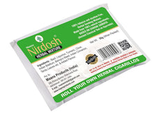 Organic Herbal Raw Mixture With Basil Flavour - Pack Of 4X 50gm | Roll Your Own Herbal Cigarillos - Smoking Mixture With Ayurvedic Herbs Clove | Tobacco Free & Nicotine Free