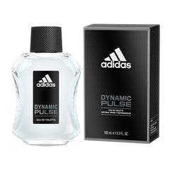 Adidas Dynamic Pulse Eau De Toilette Spray 100ml 3.4 Fl.oz. Long Lasting | Masculine Fragrance