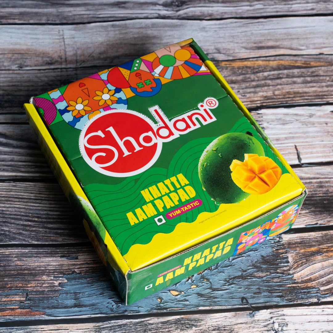 Khatta Aam Papad, Sweet & Sour Mango Relish (Khatta) 600gm,