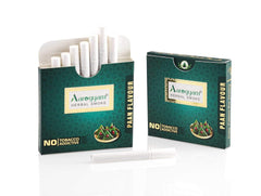 Aarogyam Herbals Tobacco & Nicotine Free Herbal Flavored Cigarette For Relieve Stress & Mood Enhance Product - Relax, Pan Masala, Sweet Supari Flavour - Pack Of 3 30 Sticks