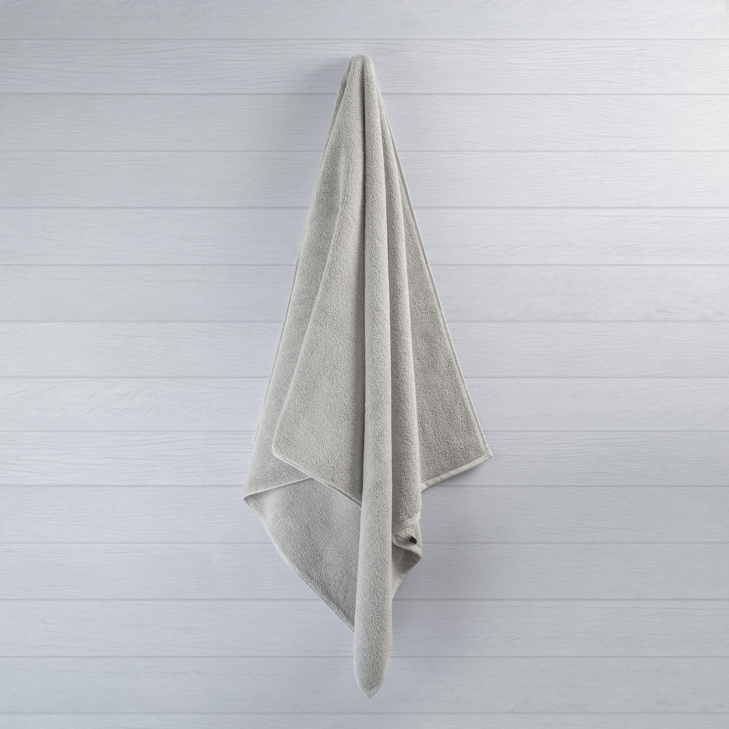 Spread Spain 100% Cotton Bath Towels 500 Gsm | Resort Bath Towel, Super Absorbent & Soft Bath Towel Large Size For Men & Women (Fog)