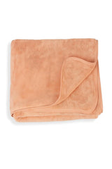 Cotton Bolls Textiles Premium Microfiber Bath Towel 400 Gsm | Ultra-Soft, Highly Absorbent, Superior Comfort, Durable & Elegant Design Towel (Peach)