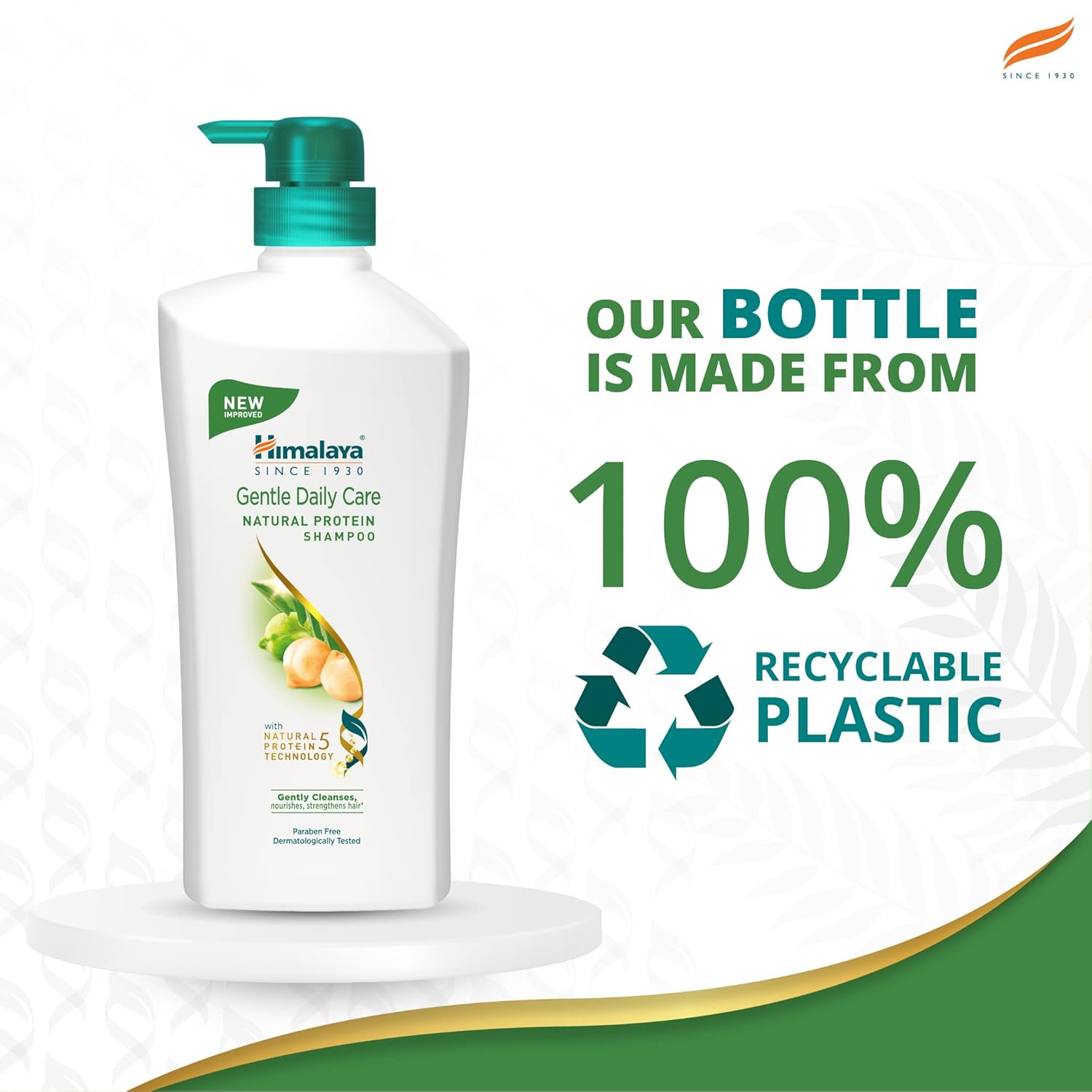 Himalaya Gentle Daily Care Natural Protein Shampoo, Gently Cleanses, Nourishes, Strengthens Hair | 650ml