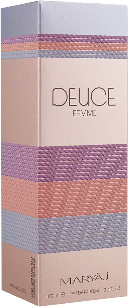 Ajmal Titanium 100ml 3.4 Fl.oz. & M Maryaj White 90ml 3 Fl.oz. & Deuce Femme Edp Eau De Parfum  100ml 3.4 Fl.oz. | For Men & Women | combo Of 3