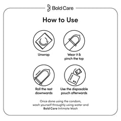 Bold Care 404 Extra Dotted Condom For Men (Pack Of 1 (10 Units)