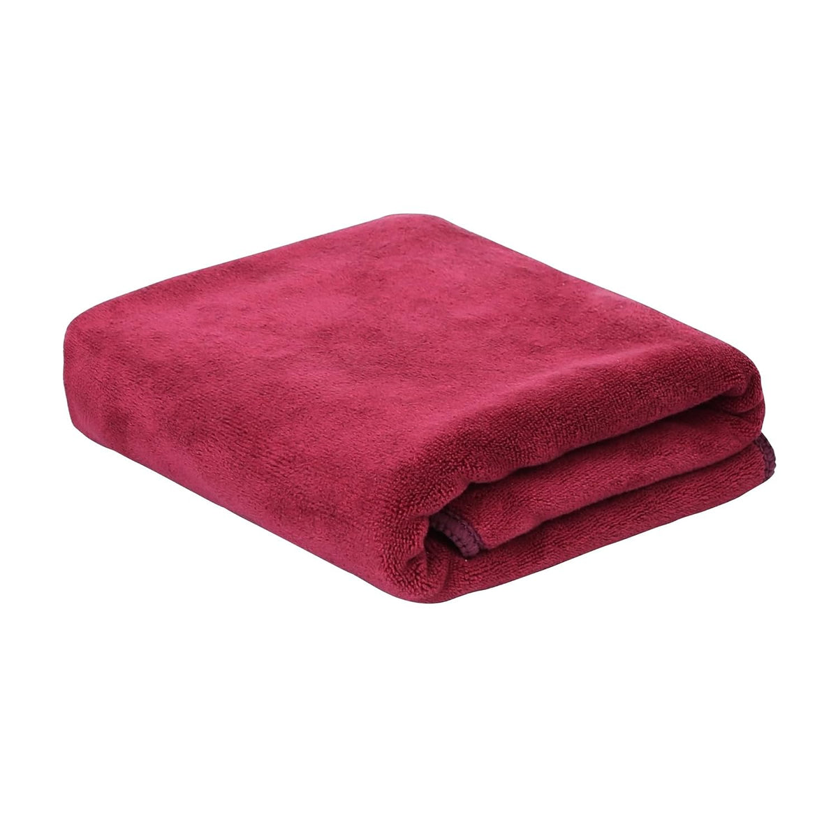 Housse Premium Microfiber Bath Towel 550 Gsm | Extra Large Quick Dry Towels Super Soft Plush | Ultra Absorbent For Home, Swimming, Sports, Travel (Red Plum)