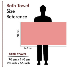 Urbanleaf Microfiber Large Bath Towel 330 Gsm | Quick Dry Super Absorbent Bath Towel For Men & Women (Pink)