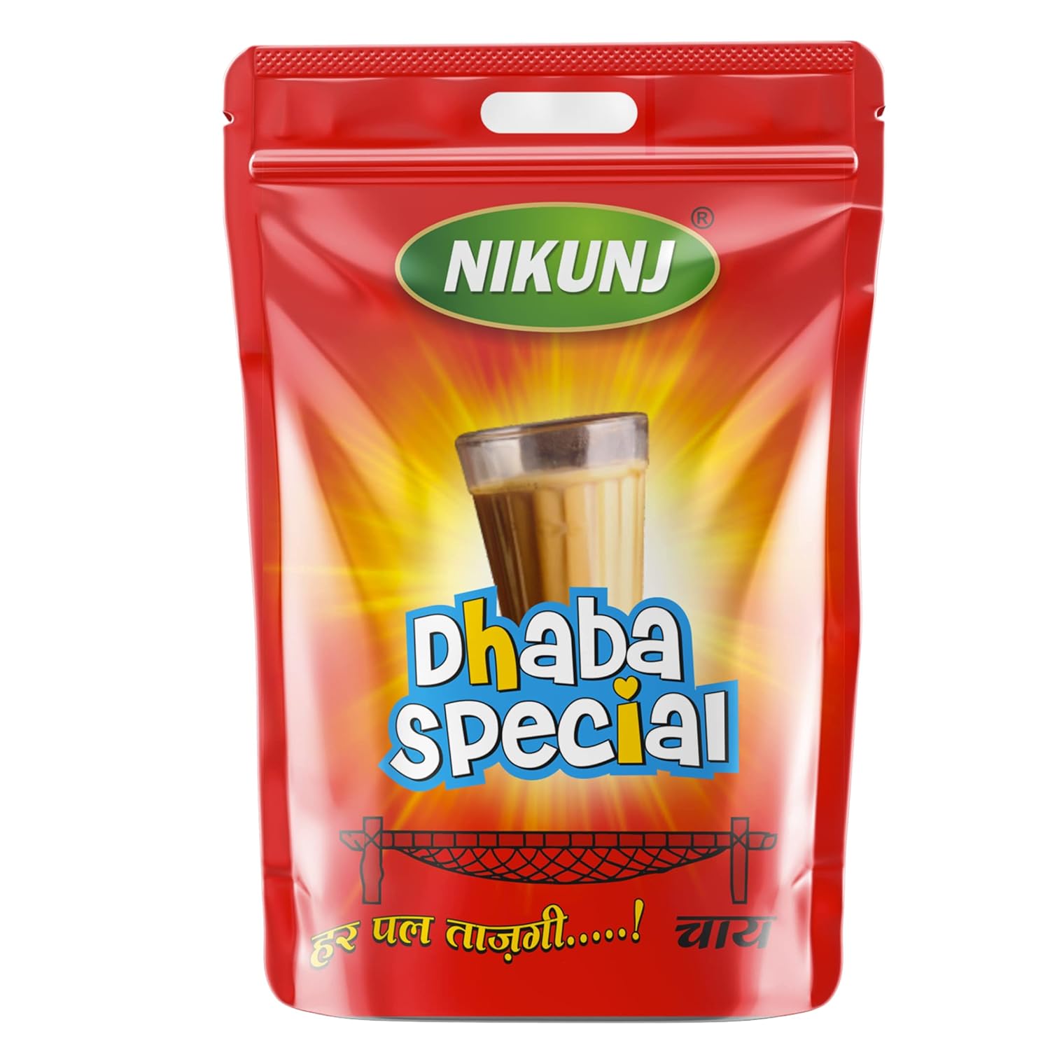 Nikunj Dhaba Special Leaf Tea - 1 Kg Pack, 35.2 Ounce | Special Leaf & Dust Mix Blend - Loose Leaves Black Tea, Caffeine Free Chai Patti | Masala Tea Leaves, Assam Tea