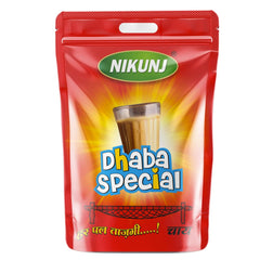 Nikunj Dhaba Special Leaf Tea - 1 Kg Pack, 35.2 Ounce | Special Leaf & Dust Mix Blend - Loose Leaves Black Tea, Caffeine Free Chai Patti | Masala Tea Leaves, Assam Tea