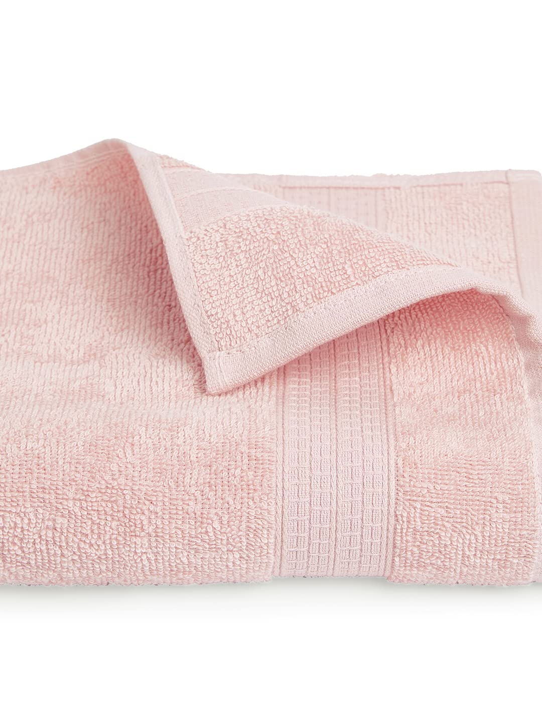 Spaces 100% Cotton Bath Towel 400 Gsm | Ultra Absorbency Easy Care Light Weight Blush Cotton Towels (Strawberry Cream)