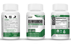 Nutrija Ashwagandha 500mg, Balances Mental & Physical Vitality, Supports Healthy Nervous System | 60 Capsules 100gm 0.2lbs