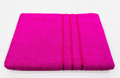 Bombay Dyeing Flora Large Size Bath Towel 500 Gsm (Dark Pink)