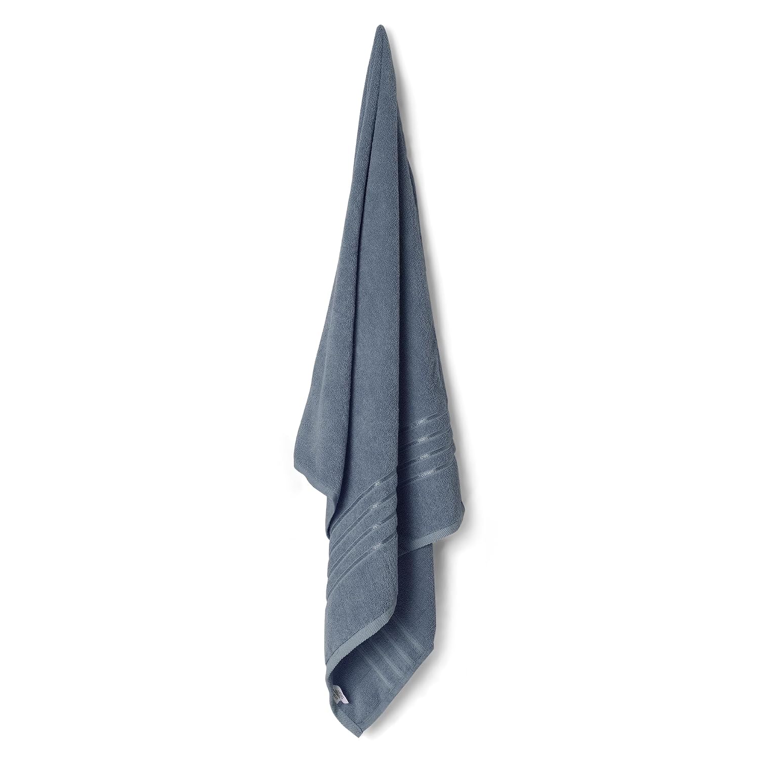 Cross Wave Exim Cotton Bath Towel 450 Gsm | Ultra Soft & Absorbent Towel (Grey)
