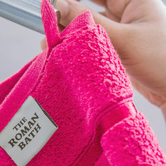 Spread Spain 100% Cotton Hand Towel 600 Gsm | Soft, Fluffy, Super Absorbent & Quick Dry Towels For Pool, Spa & Gym (Fuchsia)