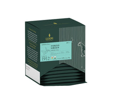 Luxmi Estates Tokyo Green Tea - 30gm, 1.05 Ounce, 15 Tea Bags | USDA Organic Certified Green Tea - Low Caffeine Green Tea | Additives Free Loose Leaves, Rich In Antioxidants