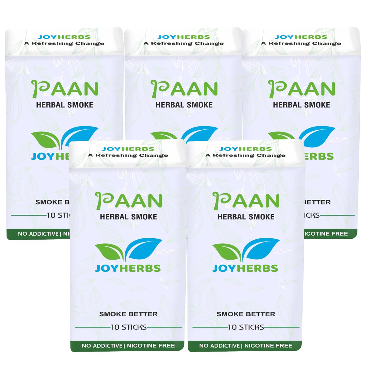 Ayurvedic Herbs Tobacco Alternatives | Non Addictive Paan Flavour 50 Sticks - Tobacco & Nicotine Free