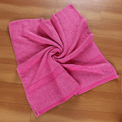 Fezora 100% Cotton Bath Towel 450 Gsm | Ultra Soft, Quick Dry, High Absorbency, Skin-Friendly Large Size Bath Towel (Dark Pink)