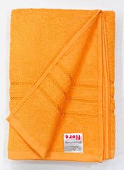 Bombay Dyeing Flora Small Size Bath Towel 500 Gsm - Orange
