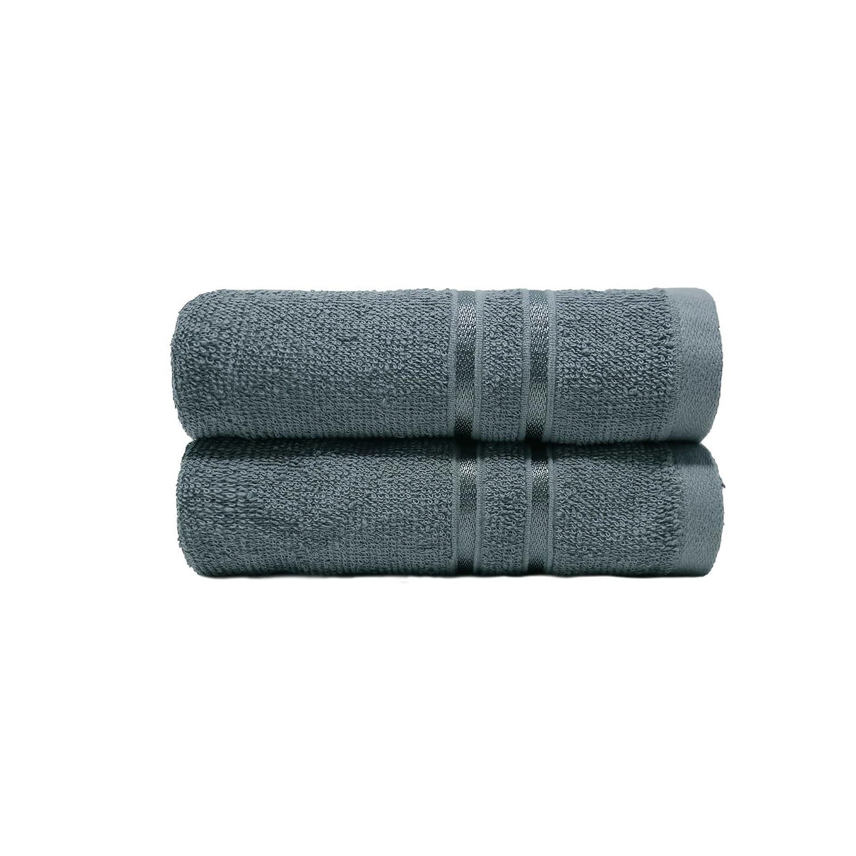 Home Elegance Comfort Living Hand Towel 200 Gsm (New Grey)- Pack Of 2