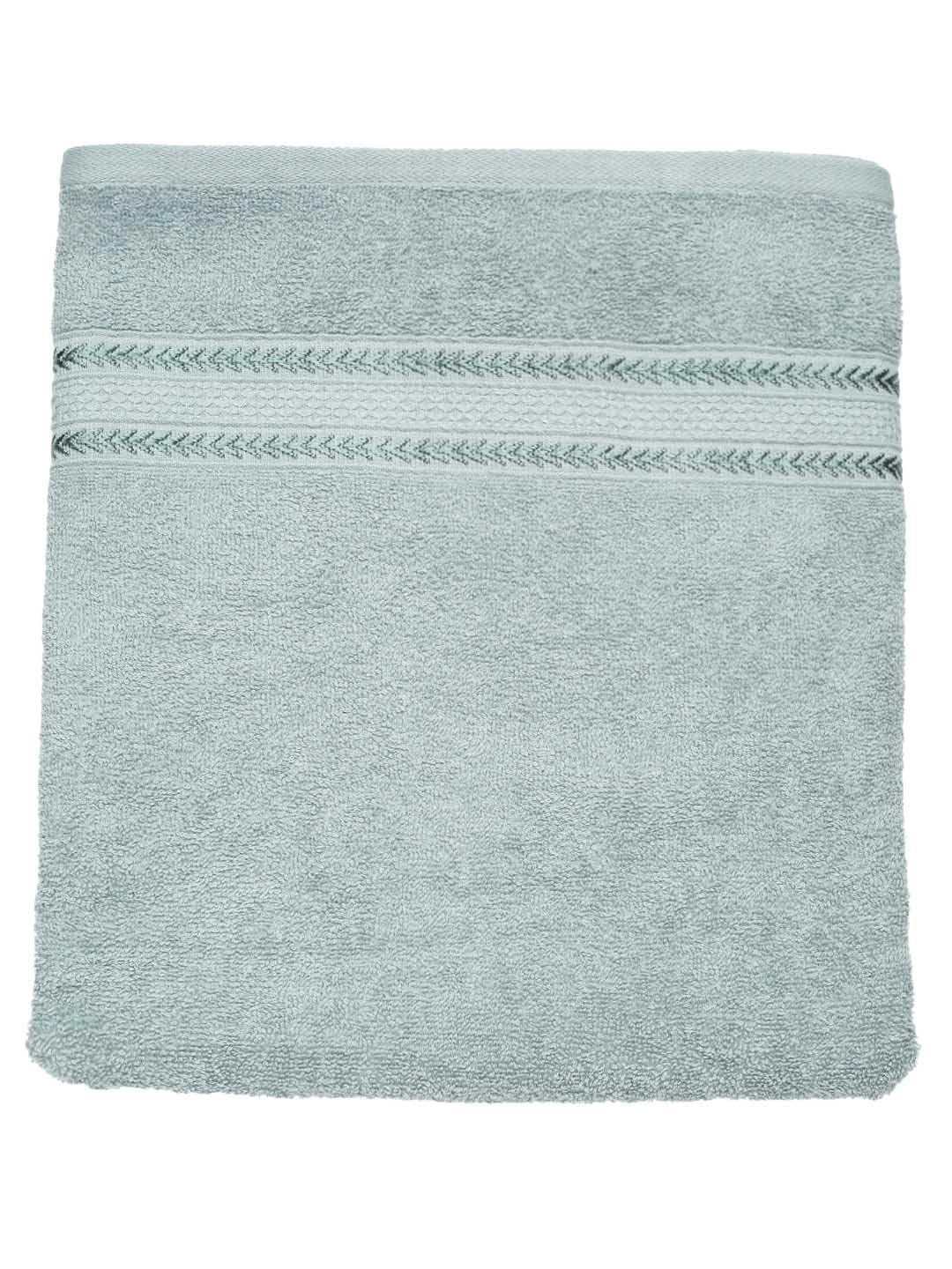 Ramraj Cotton Soft & Absorbent Terry Bath Towel 450 Gsm (Blue)