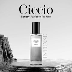 Ciccio Intense Eau De Parfum For Men 20ml 0.6 Fl.oz. | Long Lasting Luxury Fragrance