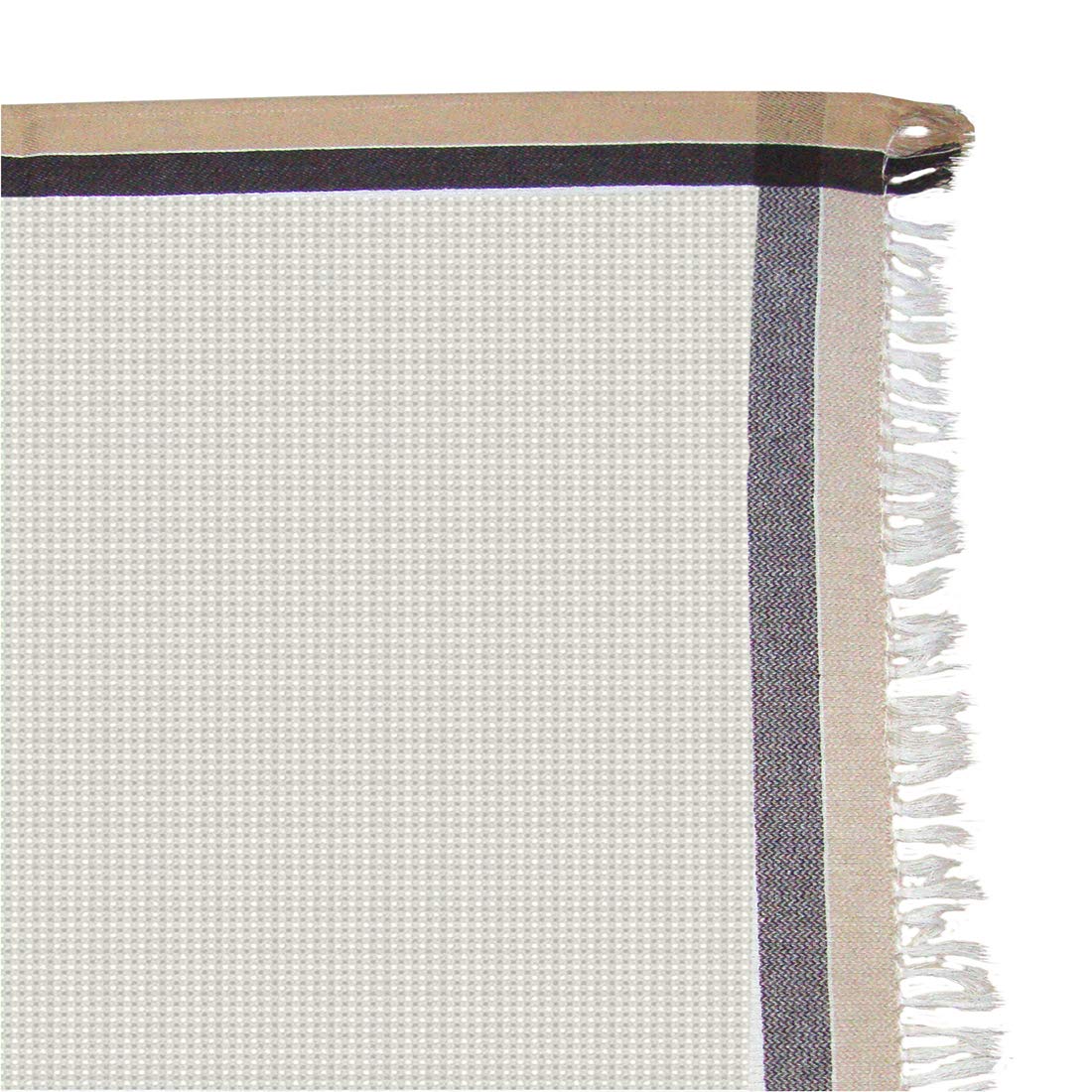 Athom Living Light Weight Cotton Premium Waffle Border Bath Towel | Pack Of 4 Multi2