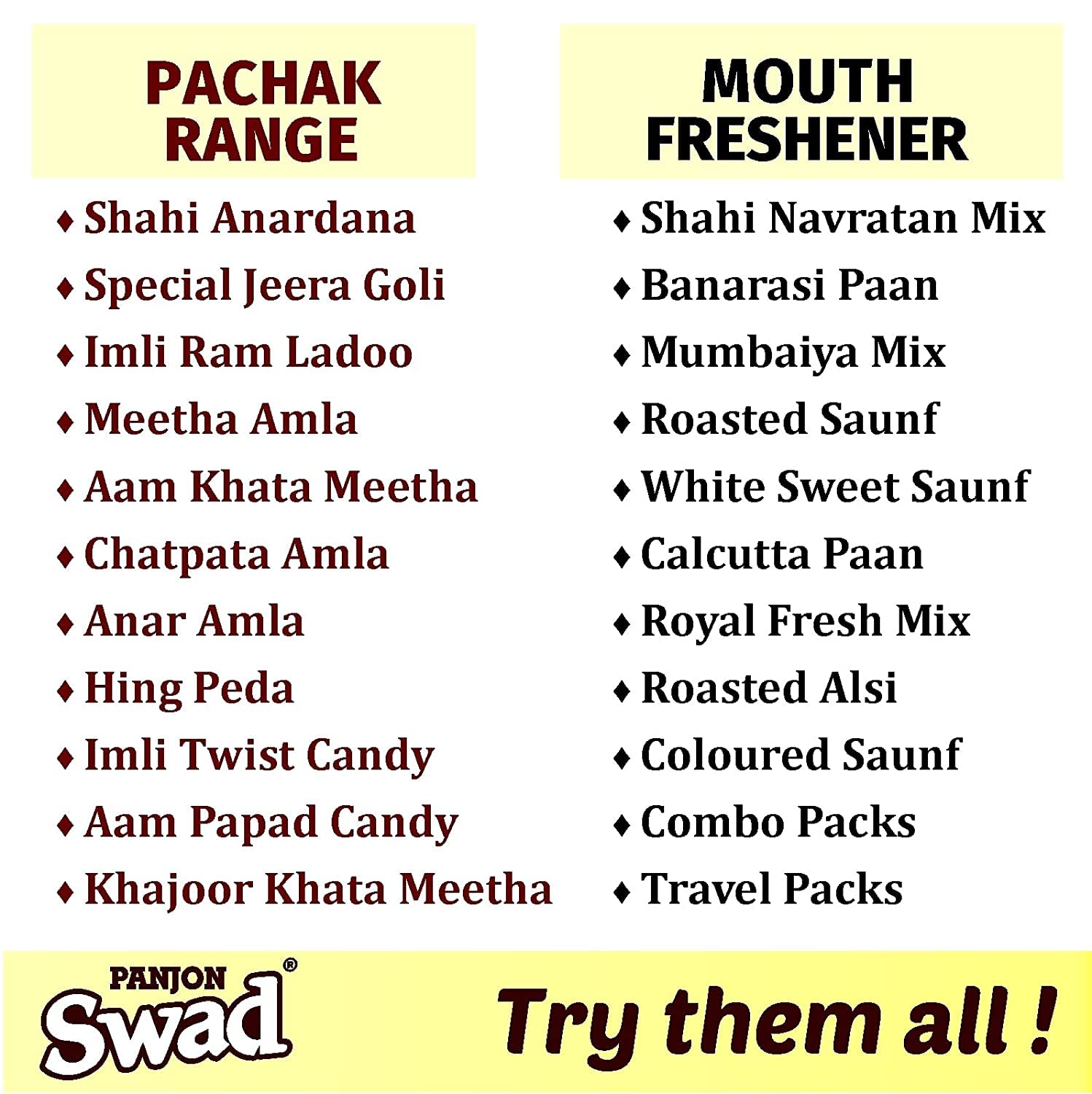 Panjon Swad Roasted Alsi Mukhwas 210gm, | Digestive Mouth Freshener