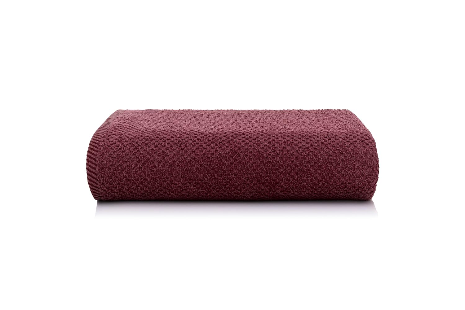 Casa Copenhagen Egyptian Cotton Exotic Hand Towel 400 Gsm (P Burgundy)- 2 Pcs