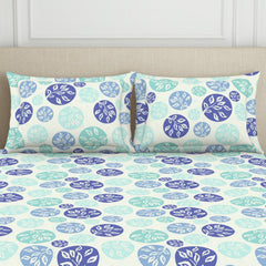Double Bedsheet For Queen Size 2 Matching Pillow Cover - 88 X 100 Inches, Multicolor | Durable & Long Lasting Wrinkle Resistant Fabric - Skin Safe & Super Soft