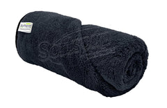 Softspun Microfiber Bath Towel 344 Gsm | Super Soft & Comfortable, Quick Drying, Ultra Absorbent In Large Size (Grey)