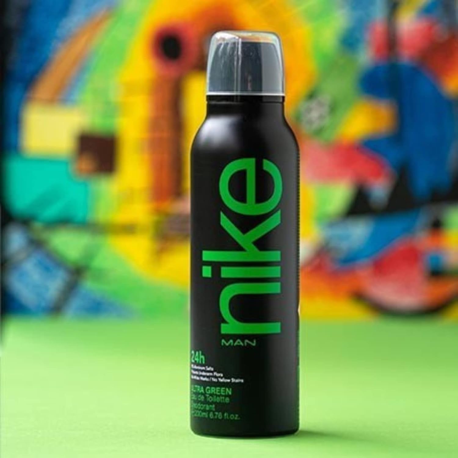 Nike Ultra Green Eau De Toilette Deodorant 200ml 6.7 Fl.oz. | Perfect Gift For Husband | Long Lasting Fragrance