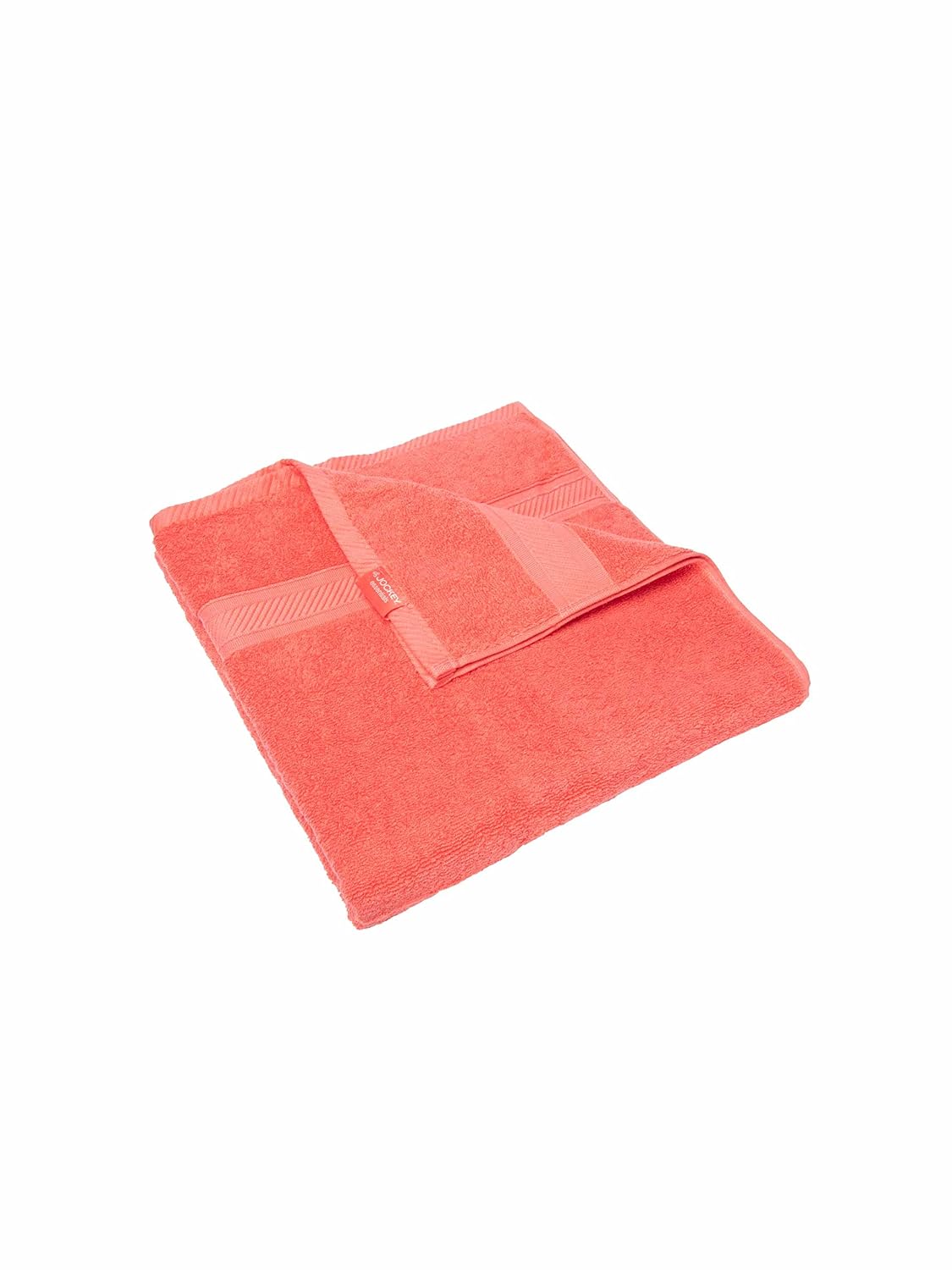 Jockey Cotton Bath Towel T101 650 Gsm (Coral) - 1 Pcs