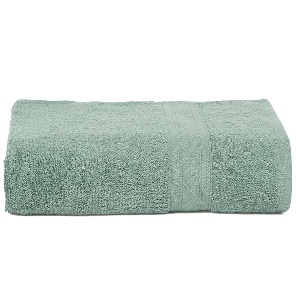 Ambra Linens 500 Gsm Highly Absorbent Bath Towel 100% Cotton Soft & Plush All Seasons Use Large Everyday Use Durable (Aqua Green)
