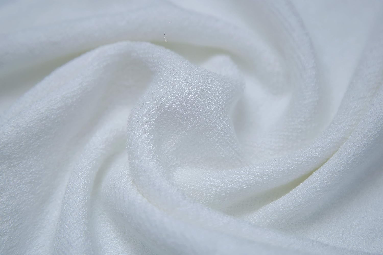 100% Bamboo Embroidery Bath, Hand & Face Towel Set 900 Gsm (White) - 3 Pcs