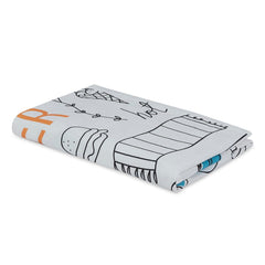 Haus & Kinder Babies Bath Towel 300 Gsm | Baby Bath Towel Cotton Baby Bath Towel Soft Towels Tropical Delight (Multcolor)
