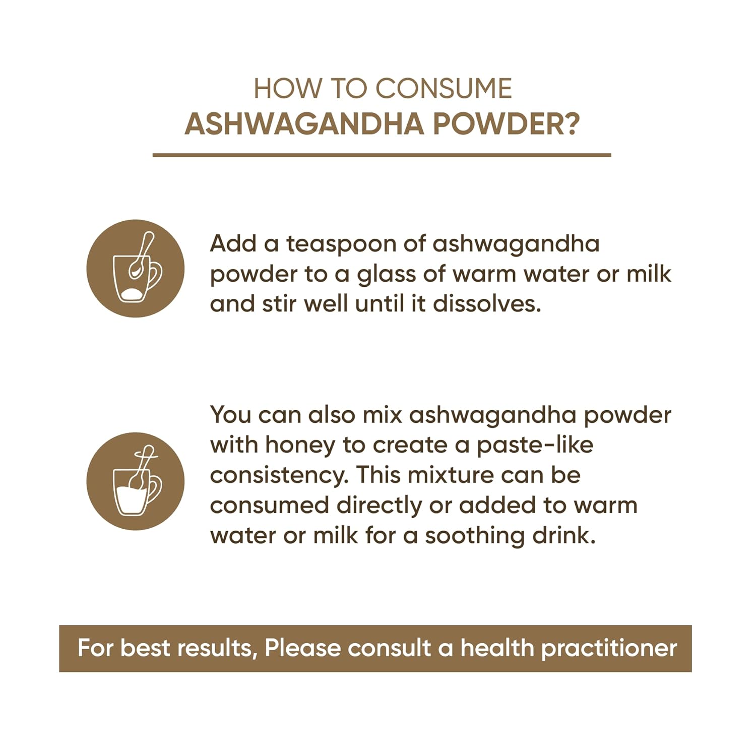 Retroveda Oraganic Ashwagandha Powder Helps Fight Anxiety & Stress Helps Boost Strength, Stamina & Energy 100% Pure & Natural | 100gm 0.2lbs