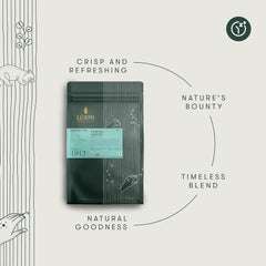Luxmi Estates Tokyo Green Tea - 100gm, 3.5 Ounce, 50 Tea Bags | USDA Organic Certified Green Tea - Low Caffeine Green Tea | Additives Free Loose Leaves, Rich In Antioxidants