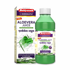 Baidyanath Asli Ayurved Aloe Vera Juice With Pulp, All Natural Tonic For Immunity, Better Digestion & Glowing Skin | 1000ml 2.2lbs, Each Pack Of 2