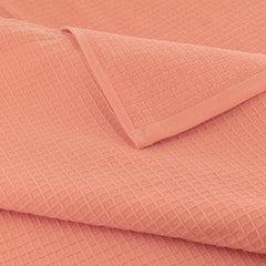 Casa Copenhagen Egyptian Cotton Exotic Hand Towel 400 Gsm (Wf Malibu Peach)- 2 Pcs