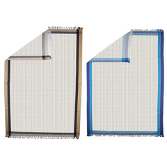 Athom Trendz Living Light Weight Cotton Premium Waffle Border Bath Towel 480 Gsm | Pack Of 2