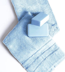 House Of Oraz Bamboo Hand Towel 1500 Gsm | Ultra Soft, Super Absorbent & Antibacterial Quick Dry, Lint-Free Towel | Set Of 3 (Light Blue)